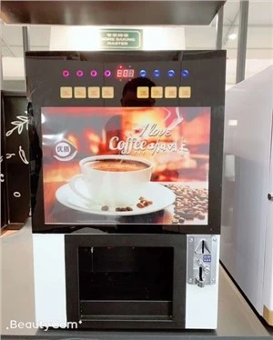 Coin upravlja 8 automat za prodaju vruće kave